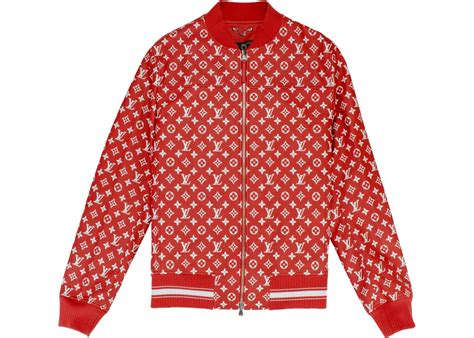 red Louis Vuitton coat